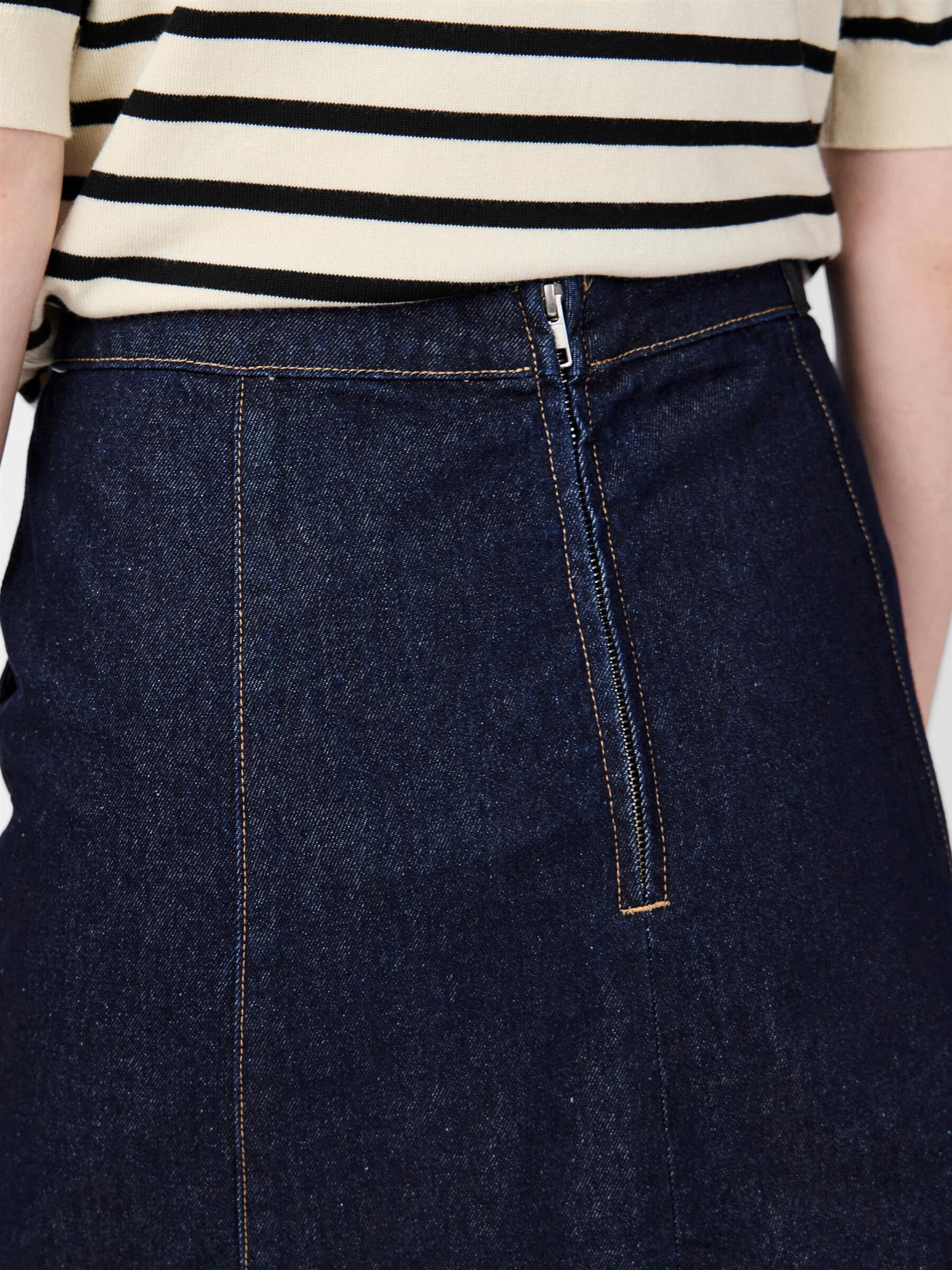 YASMARIA HW Short Denim Skirt