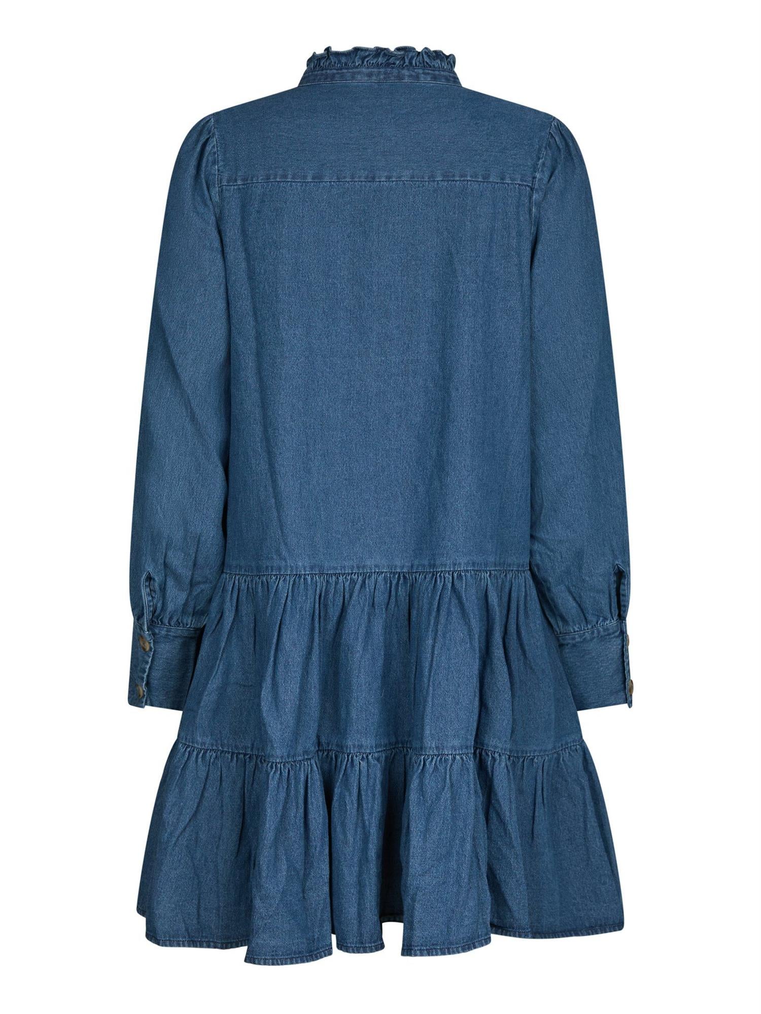 Latifana Denim Dress Blue