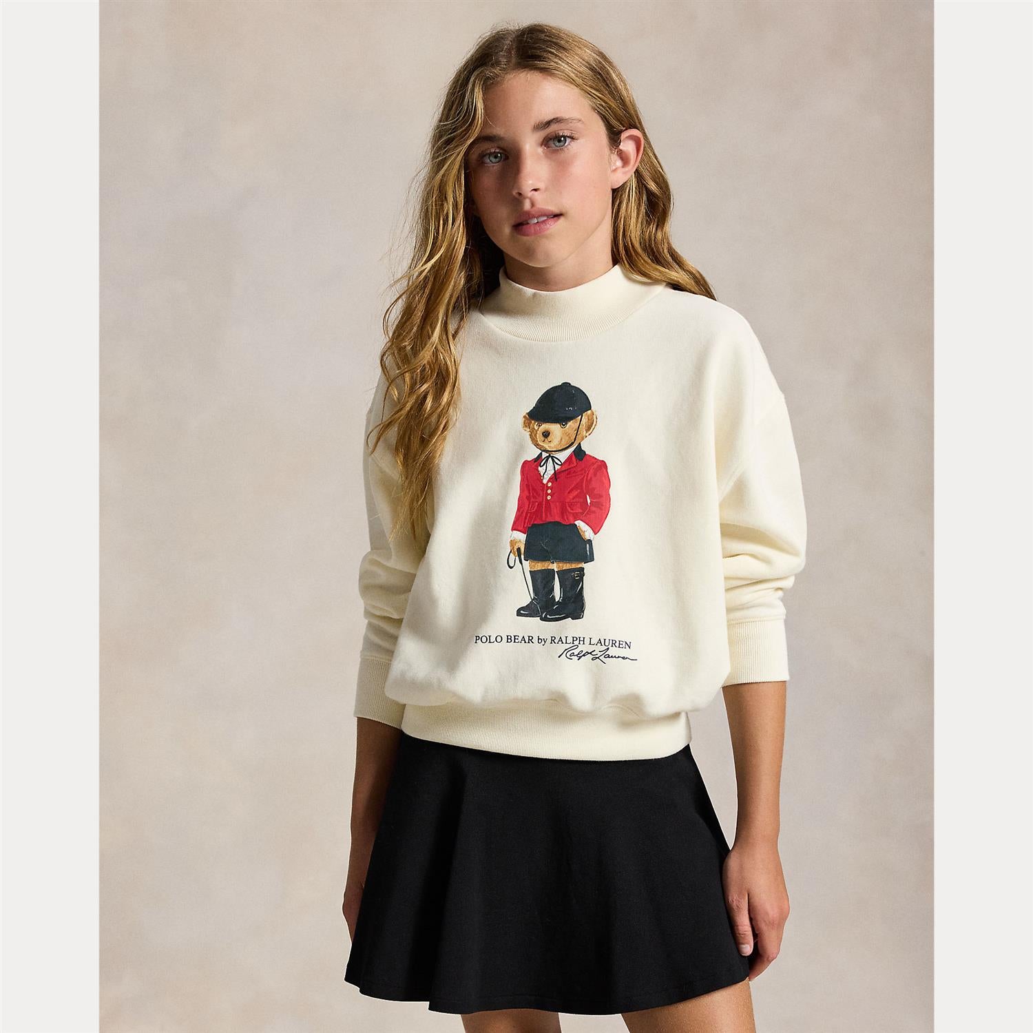 Fleece Pullover Sweatshirt Clubhouse Cream