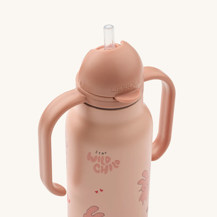 Kimmie Water Bottle 250ML Wild Child/Rosey