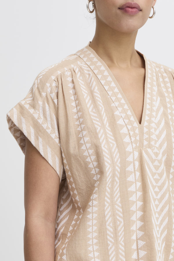 Waldina Blouse Simply Taupe