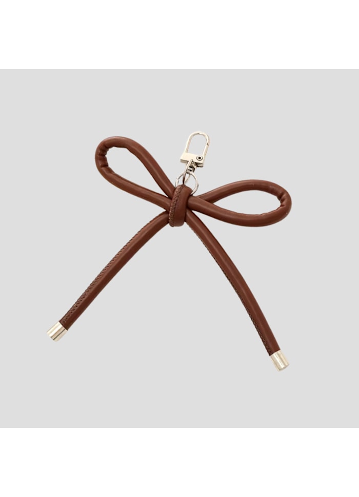 Bow Charm Brown