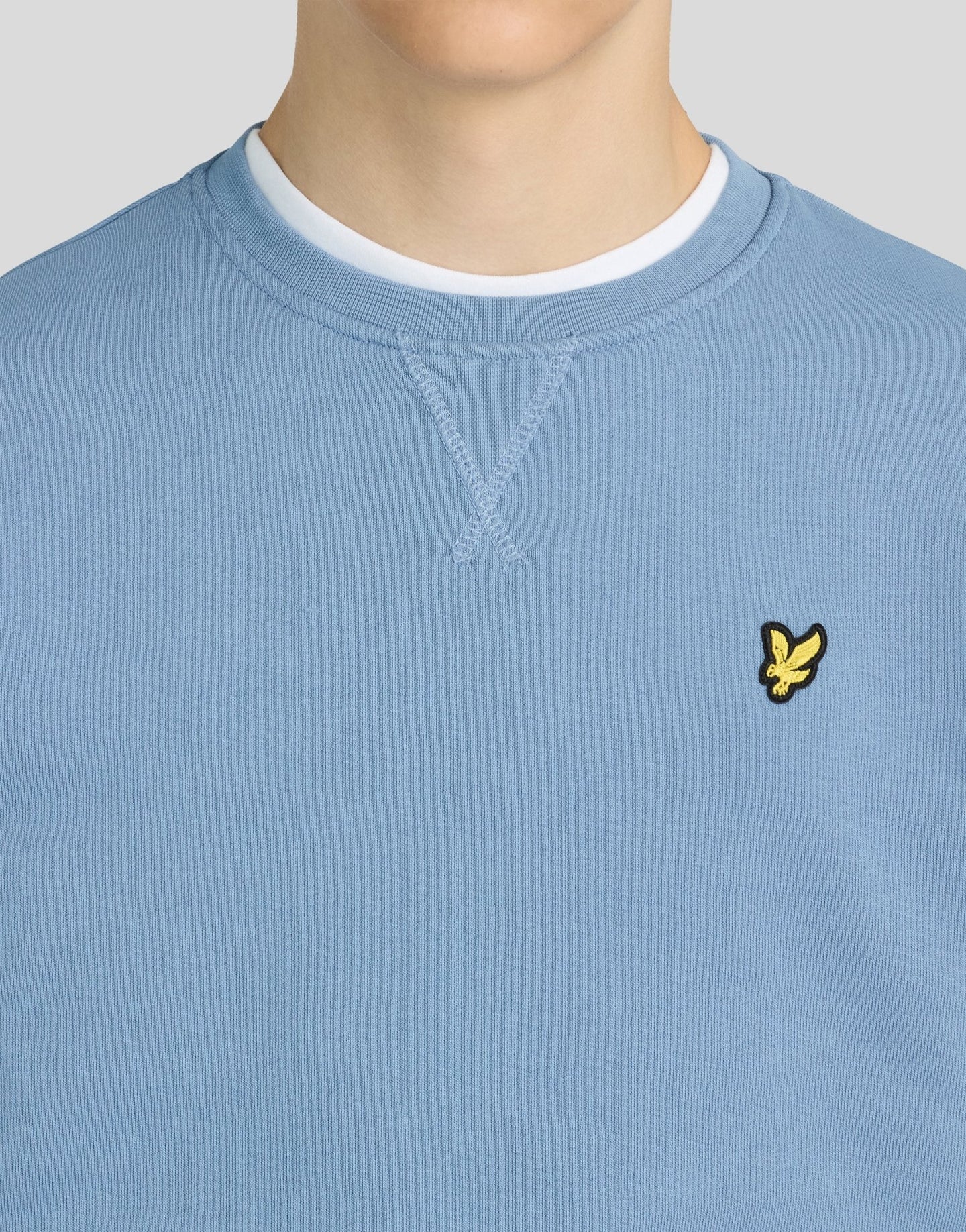 Crew Neck Sweatshirt Power Blue
