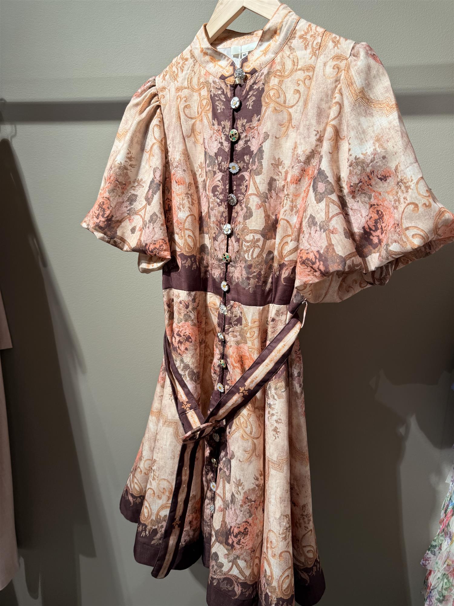 Kort Kjole Pufferm Choco