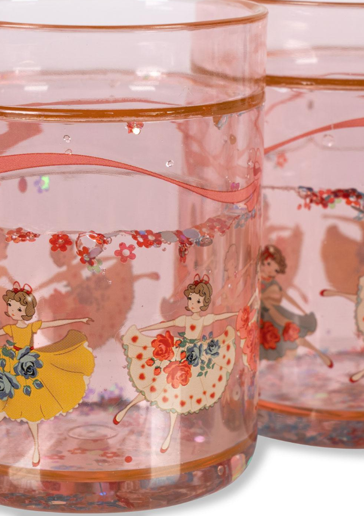 2 Pack Glitter Cups Tip Toe Twinkel