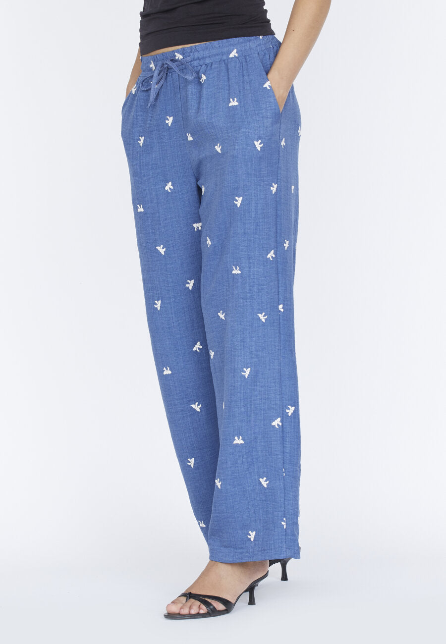 Ella Pant Ocean Bow