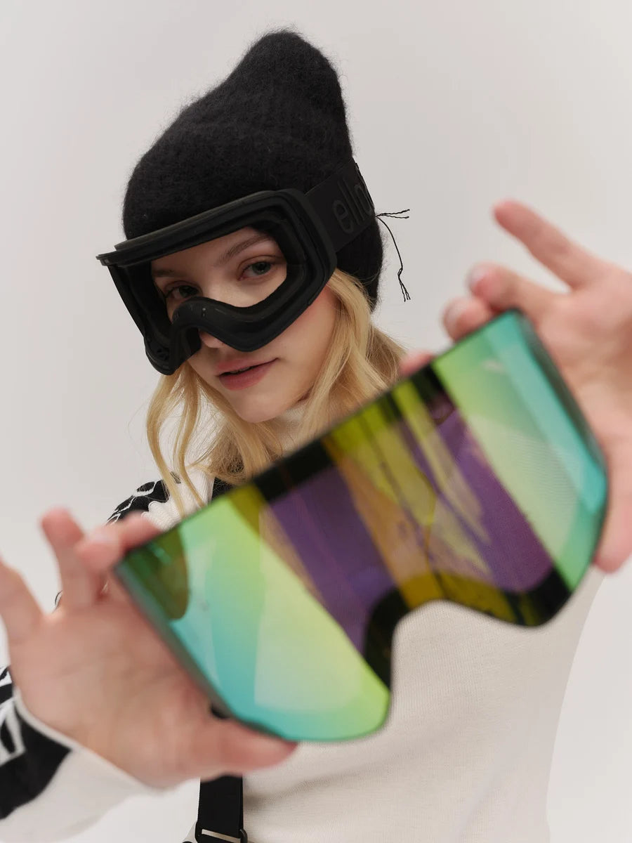 Ella's Ski Goggles Outlaw Switch Black