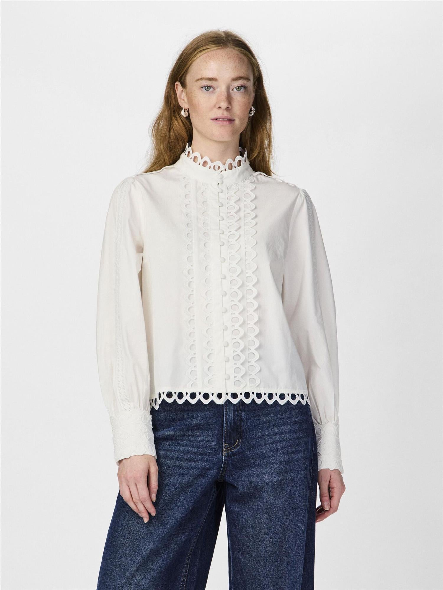 YASJANE Shirt Star White