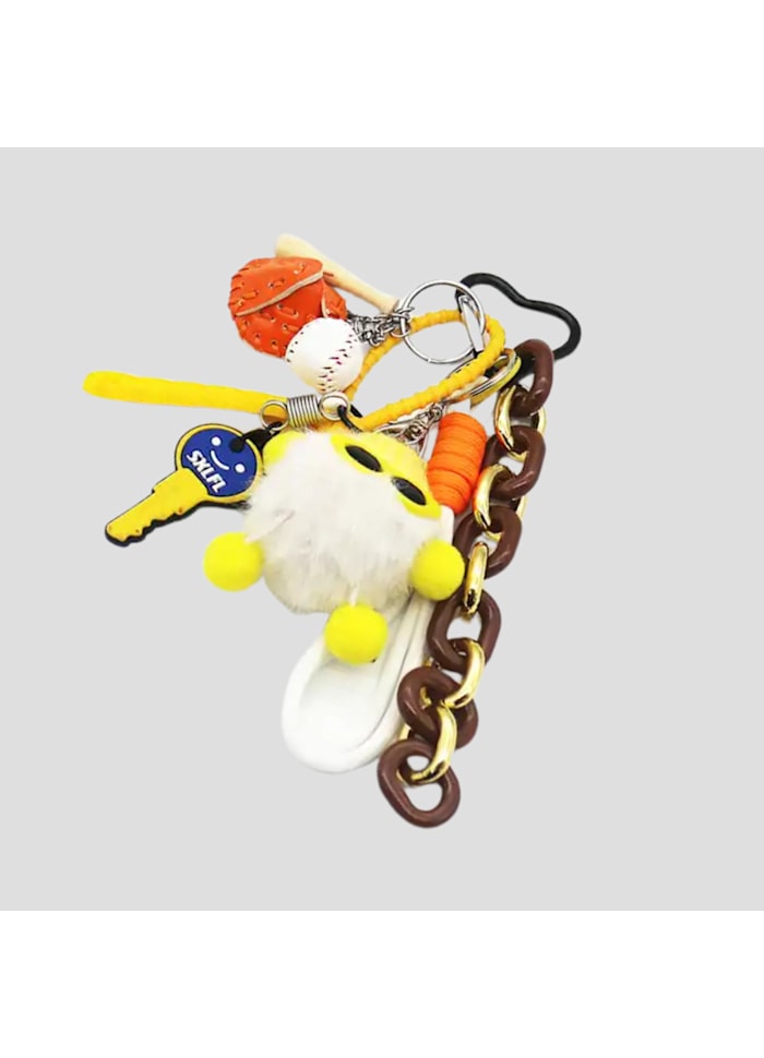 Bag Charm Set Yellow