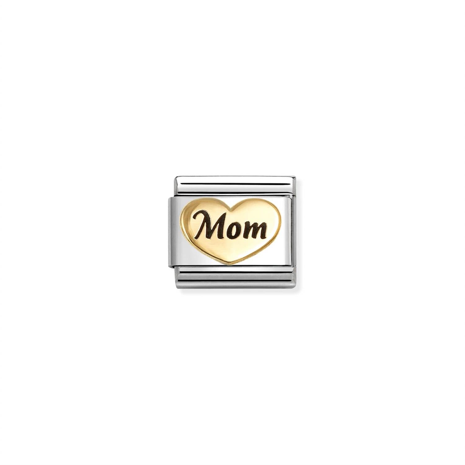 Mom Heart Black