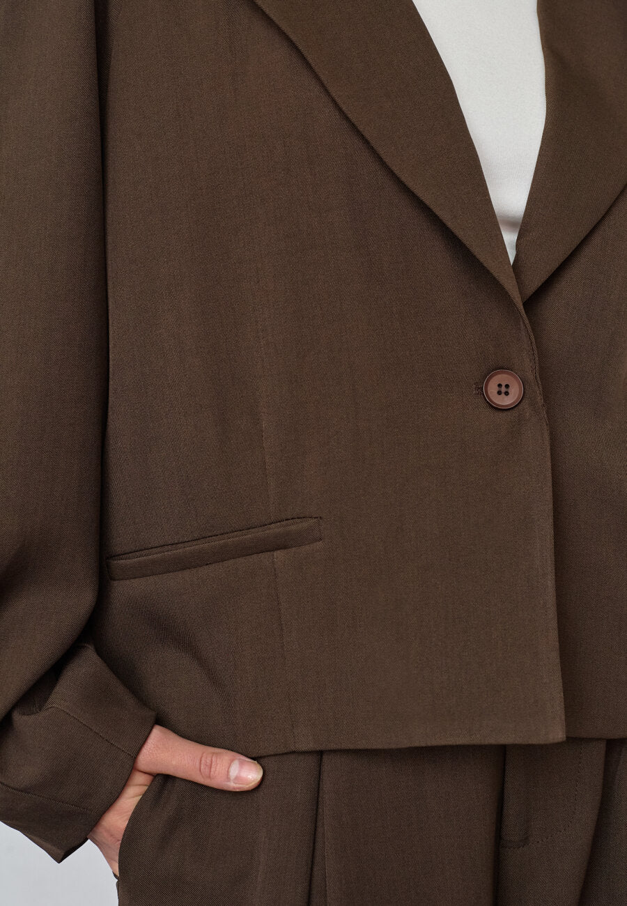 Gaki Blazer Dark Chocolate
