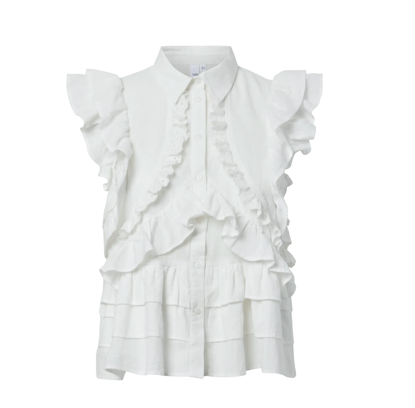 YASNORO Shirt Star White