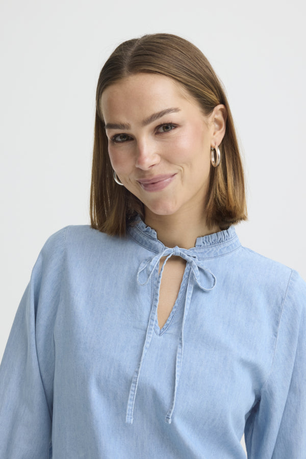 Barcy Shirt Light Blue