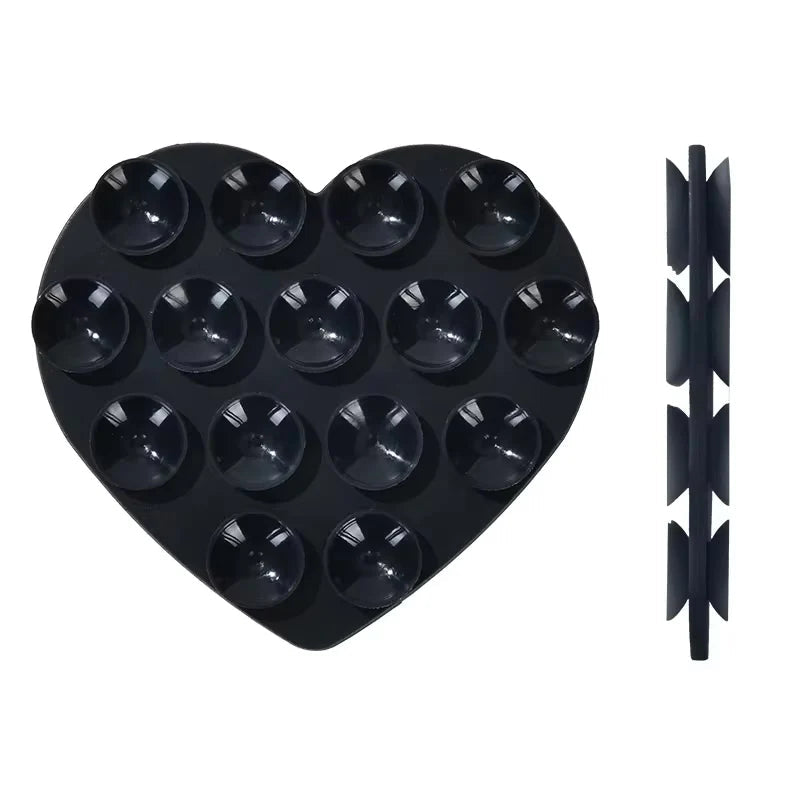 Sticky Bestie Heart Black