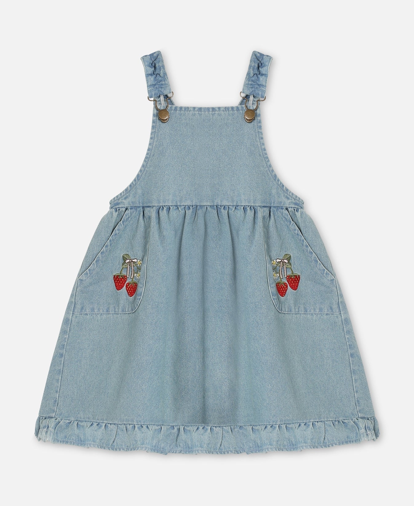 Don Embr Spencerdress Light Denim Blue