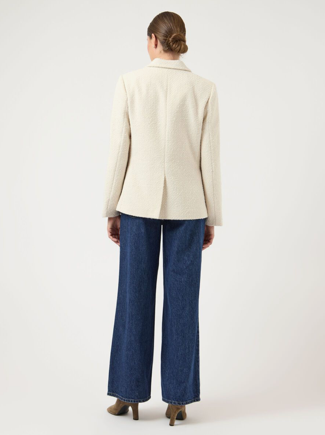 YASPETRA LS Boucle Blazer Pristine