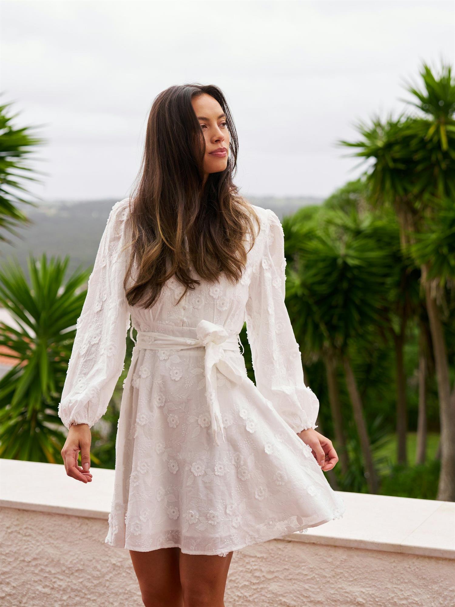 Monnie Embroidery Dress