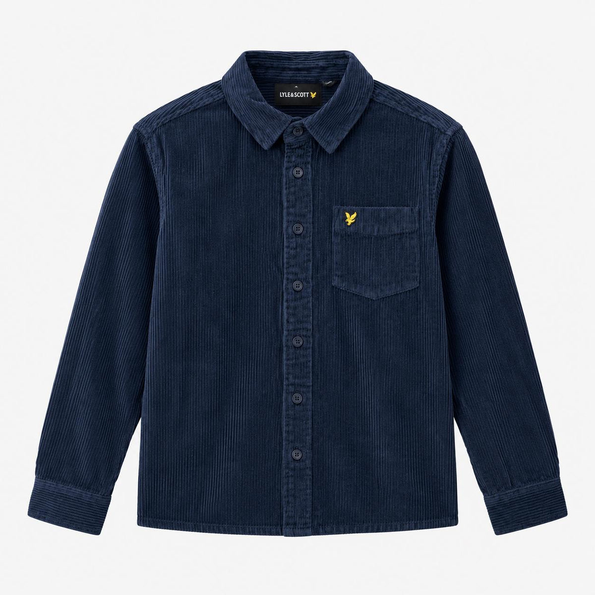 Cord Long Sleeve Shirt Dark Navy