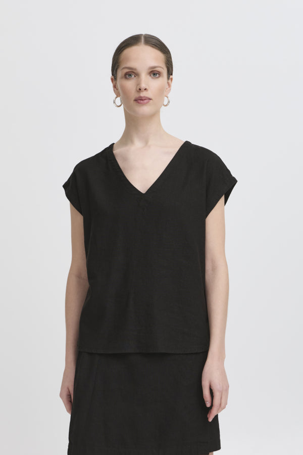 Linno Tee Black