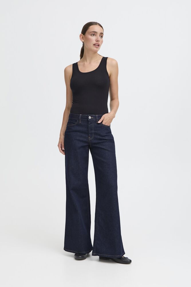 Twiggy Wide Jeans Denim Authentic Blue