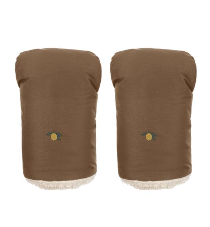 Nohr Stroller Mittens Walnut