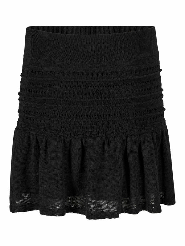 Gina Cotton Skirt Black