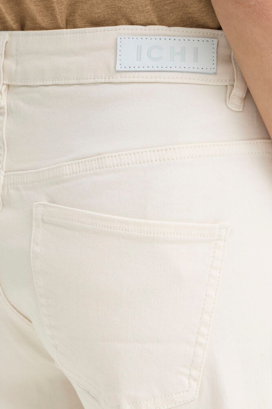 Ziggy Wide Pant Birch White