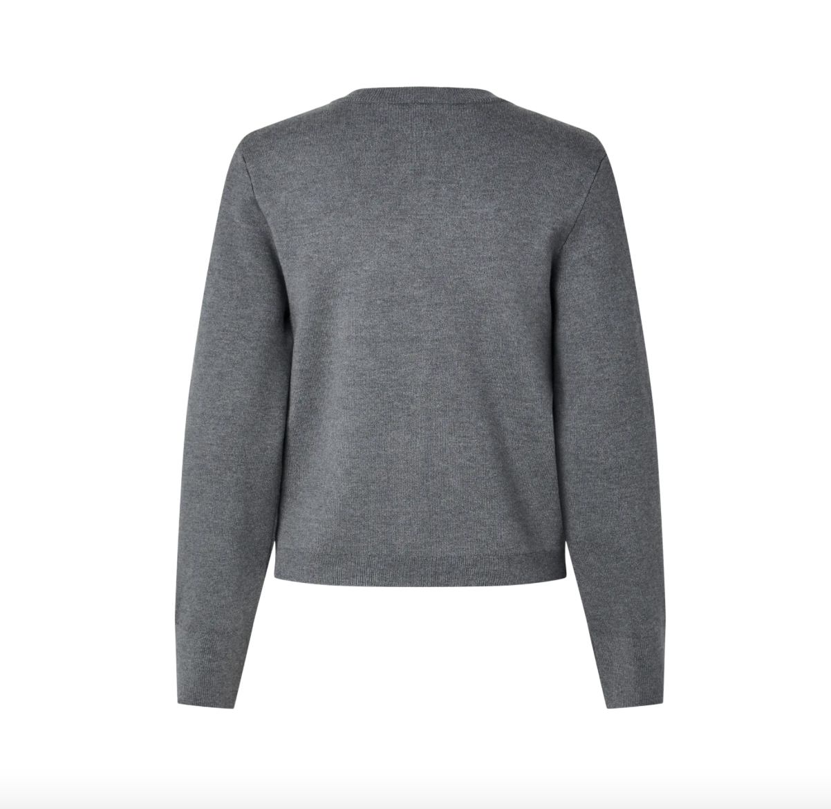 YASELENA Knit Cardigan Medium Grey Melange