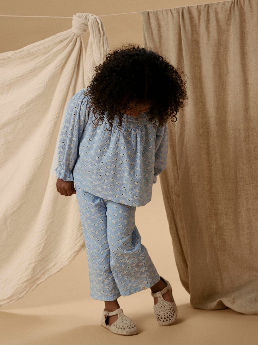 Tessie Ls Loose Shirt Zen Blue