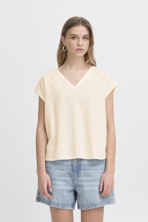Linno Tee Natural Ecru