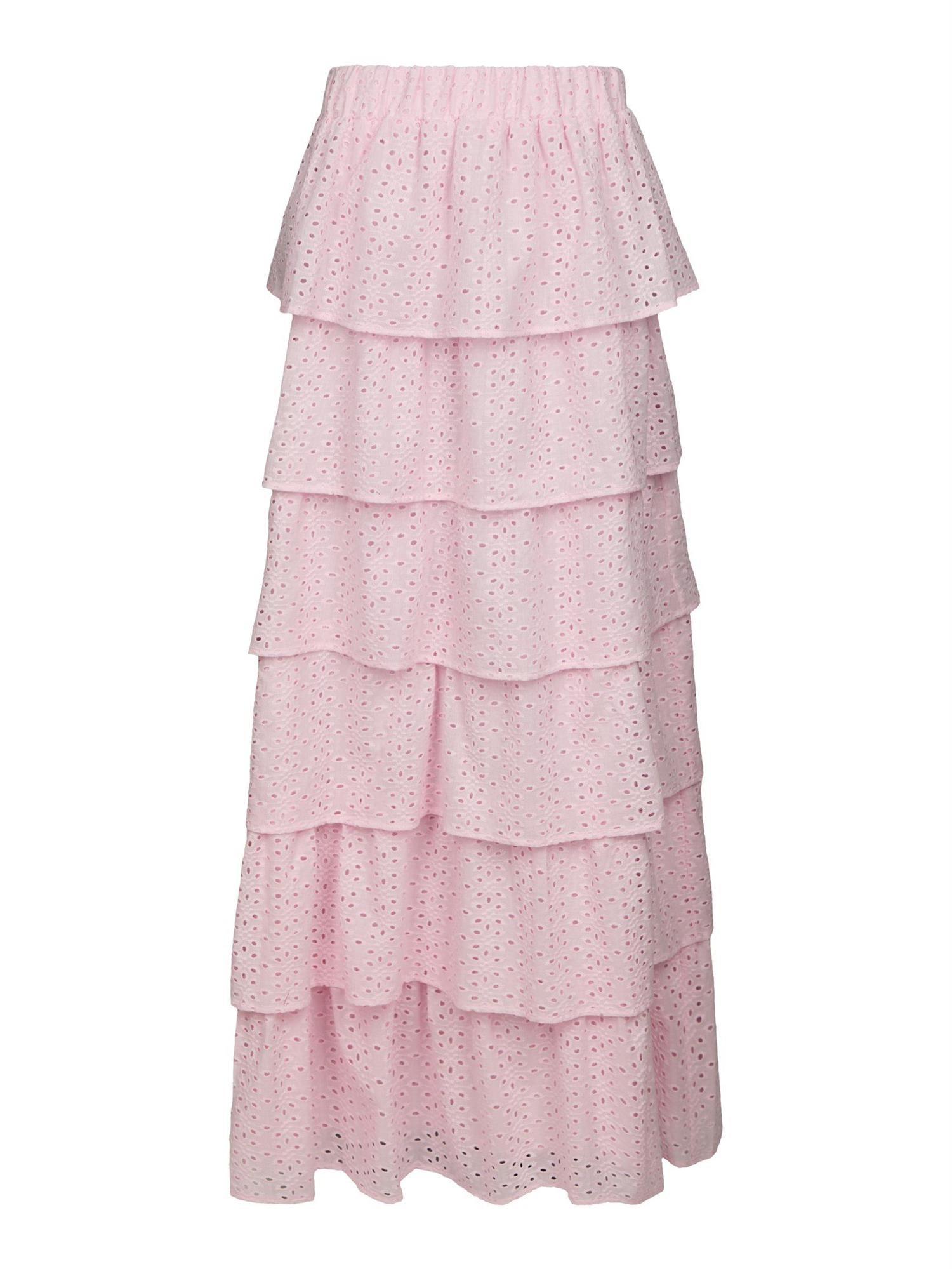 Morris Emb Skirt Light Pink