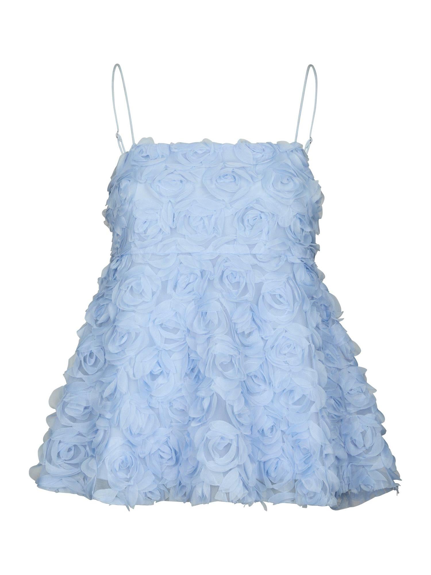 Kenli Flower Top Ligt Blue