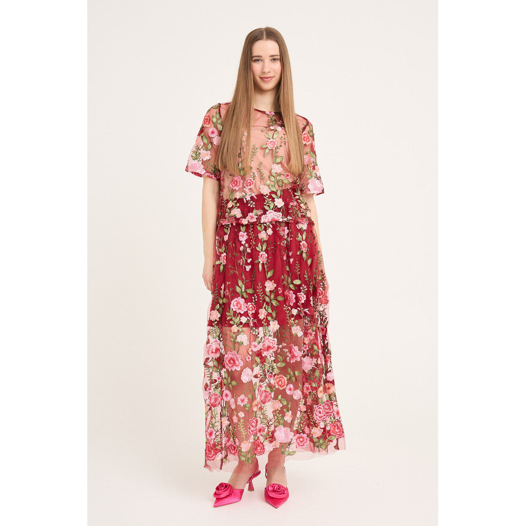 Fuschia Blouse Bordeaux/Rose