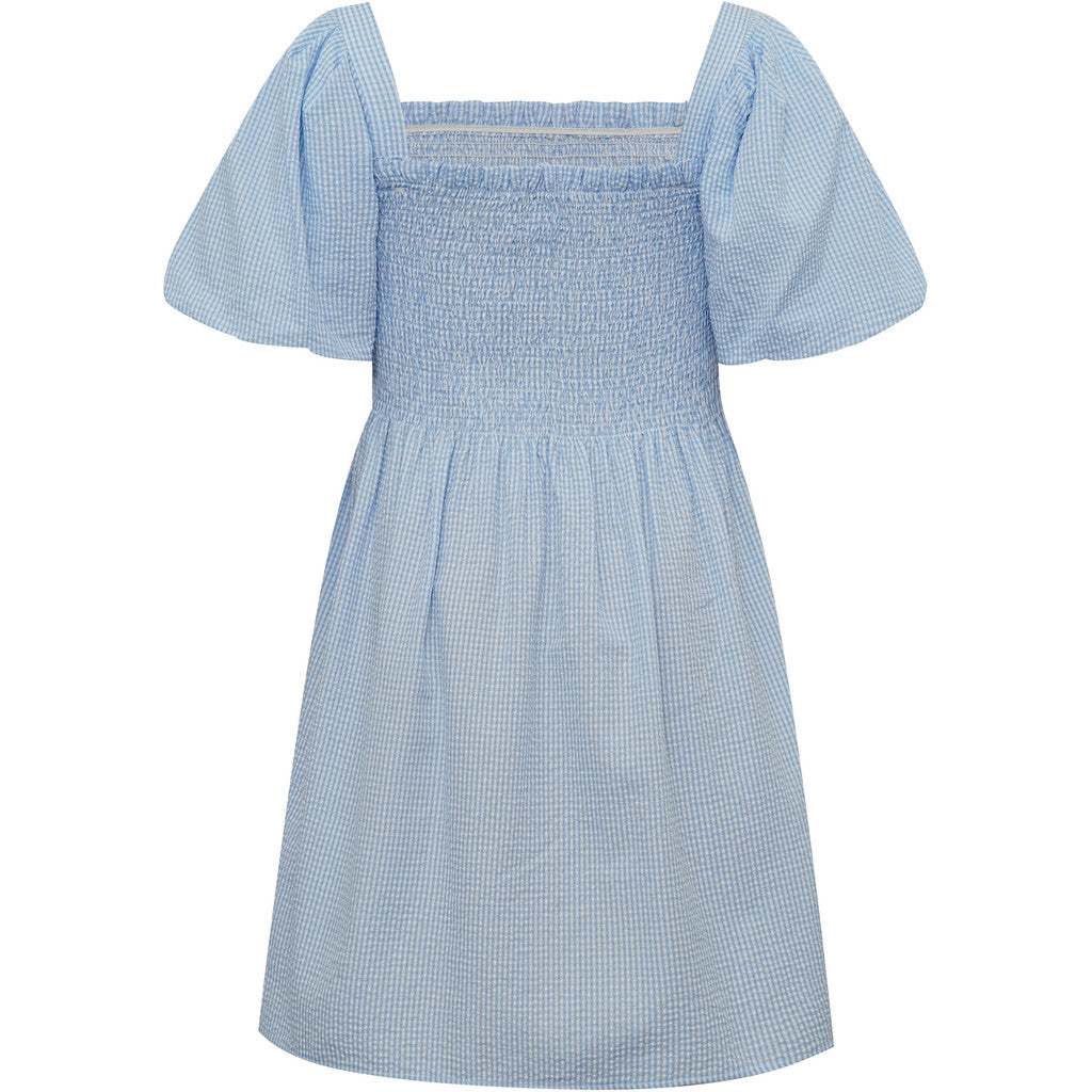 Cheri Short Dress Light Blue
