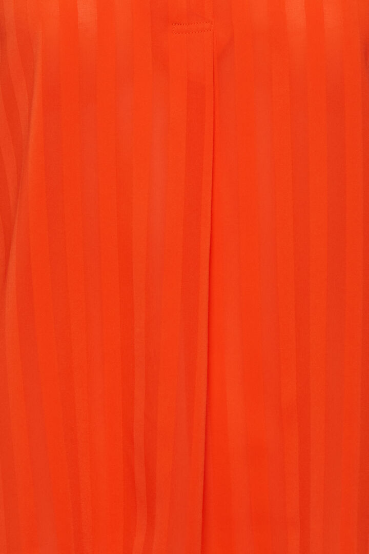 Enavi Long Sleeve Blouse Orange