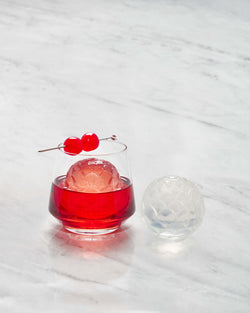 Petal Cocktail Ice Tray Charcoal