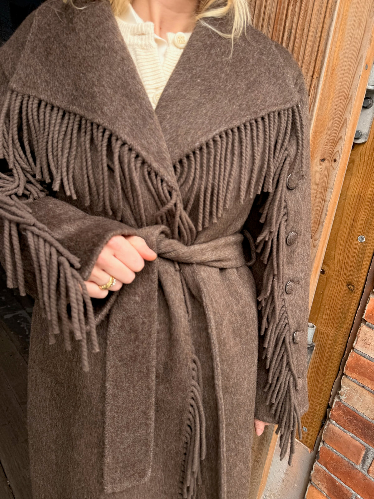 Heidi Coat Dark Brown
