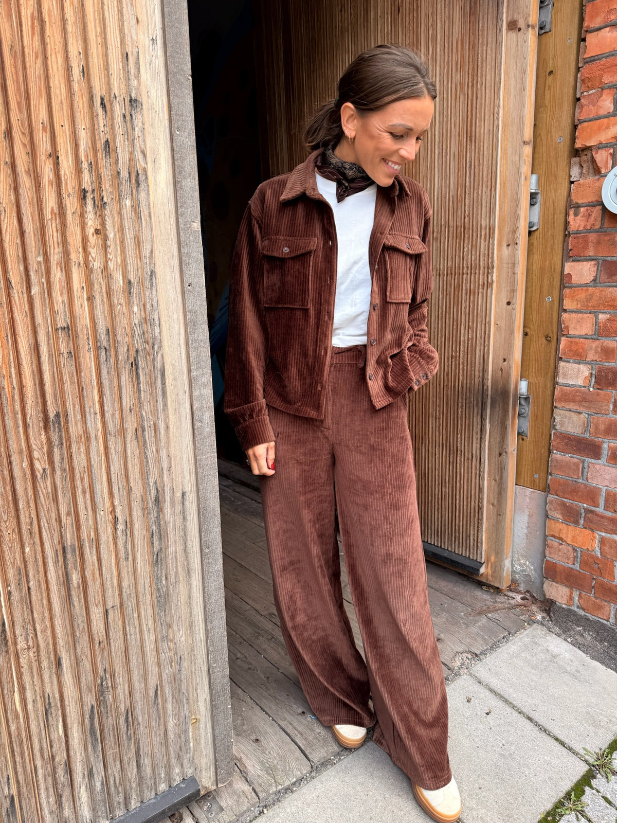 Tamary Shirt Chicory Coffee Brown
