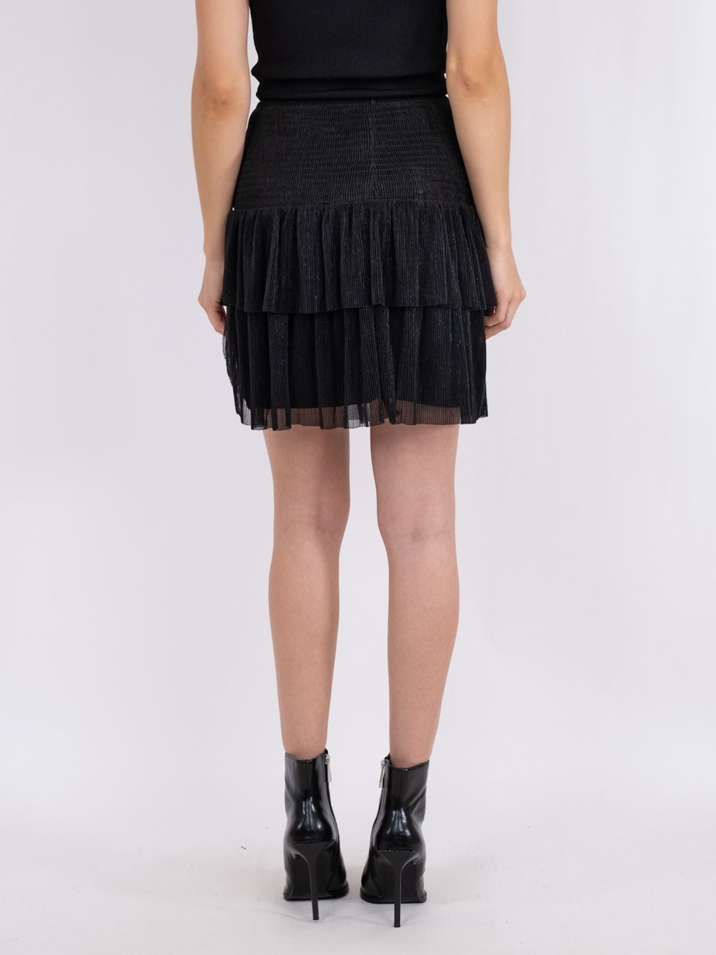 Carin Glitz Skirt Black