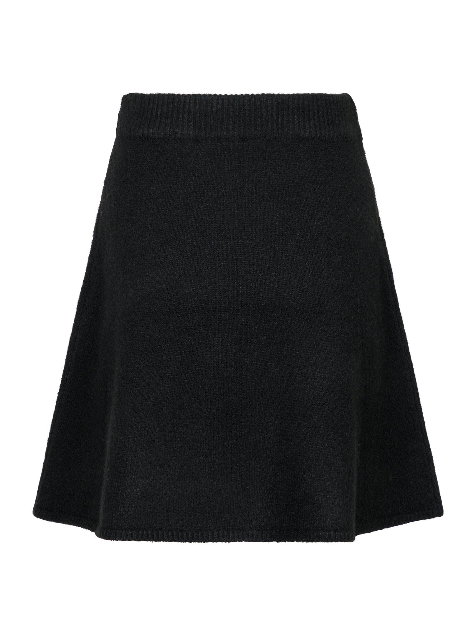 Gisa Knit Skirt Black