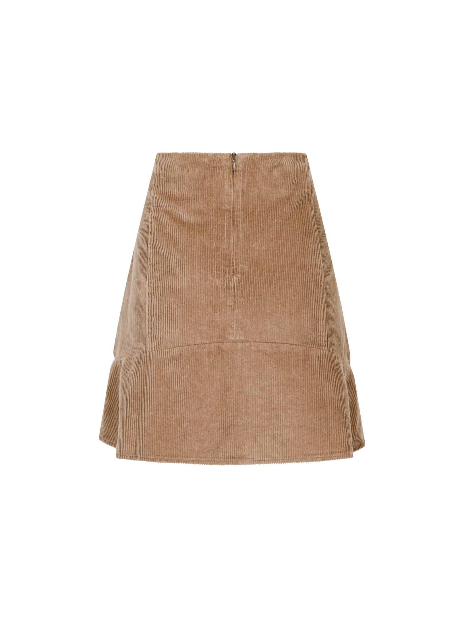 Loui Corduroy Skirt Taupe