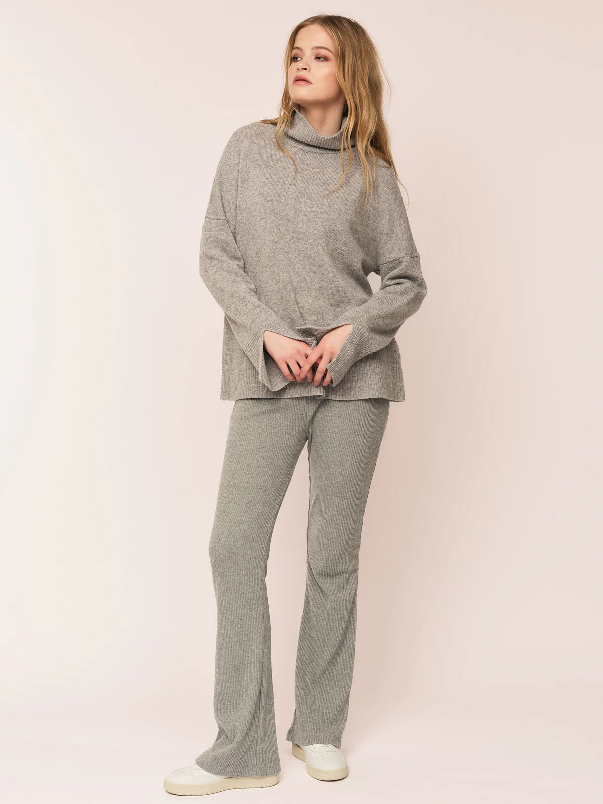 Anna TN Sweater Grey Melange