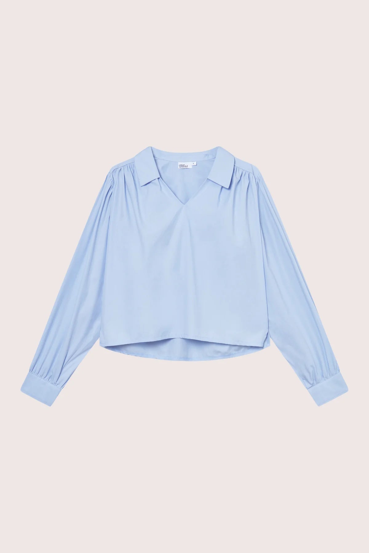 Peyton Blouse Chambre Blue