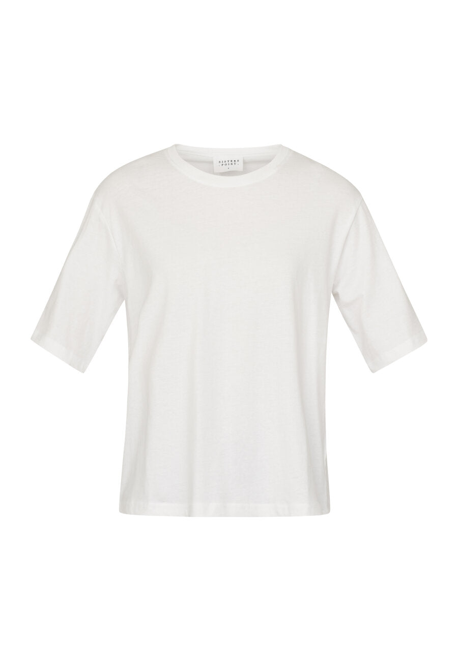 Heda Loose T-Shirt White