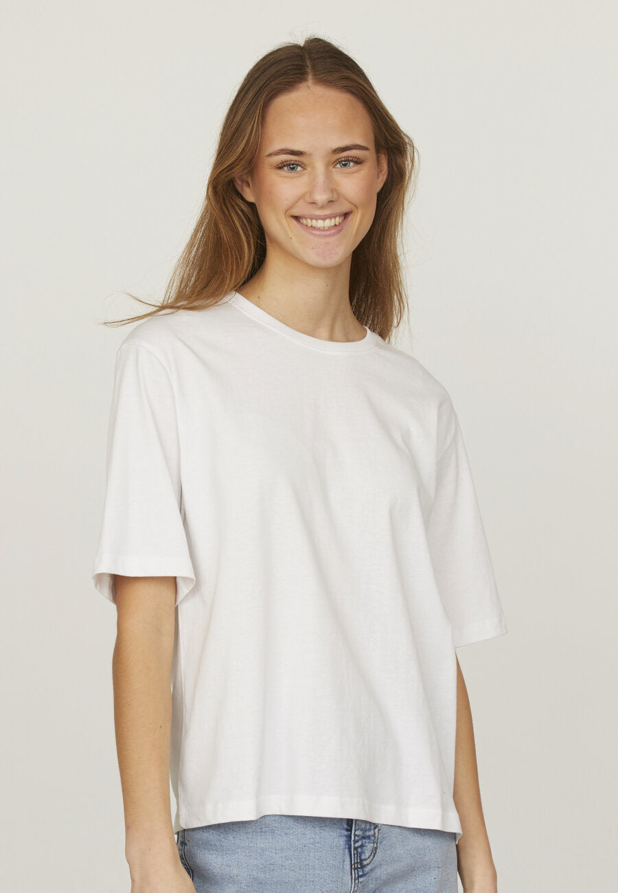 Heda Loose T-Shirt White