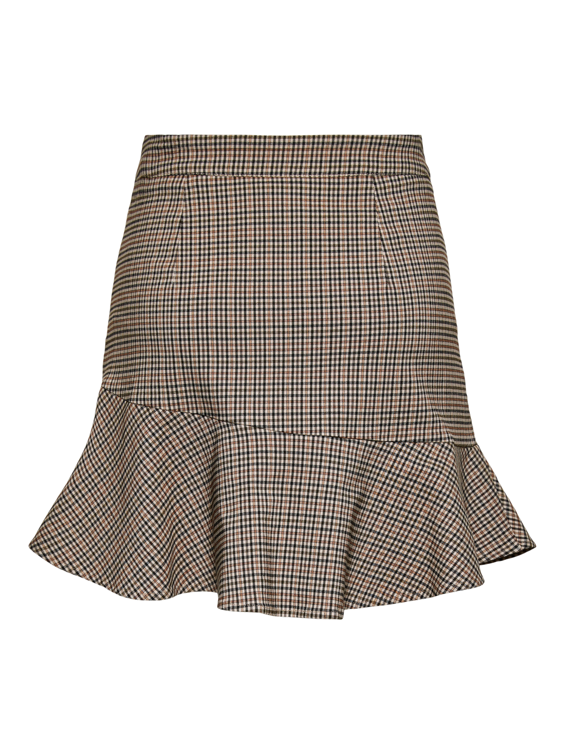 YASCHIKKA HW Short Skirt Chanterelle/Chikka Check