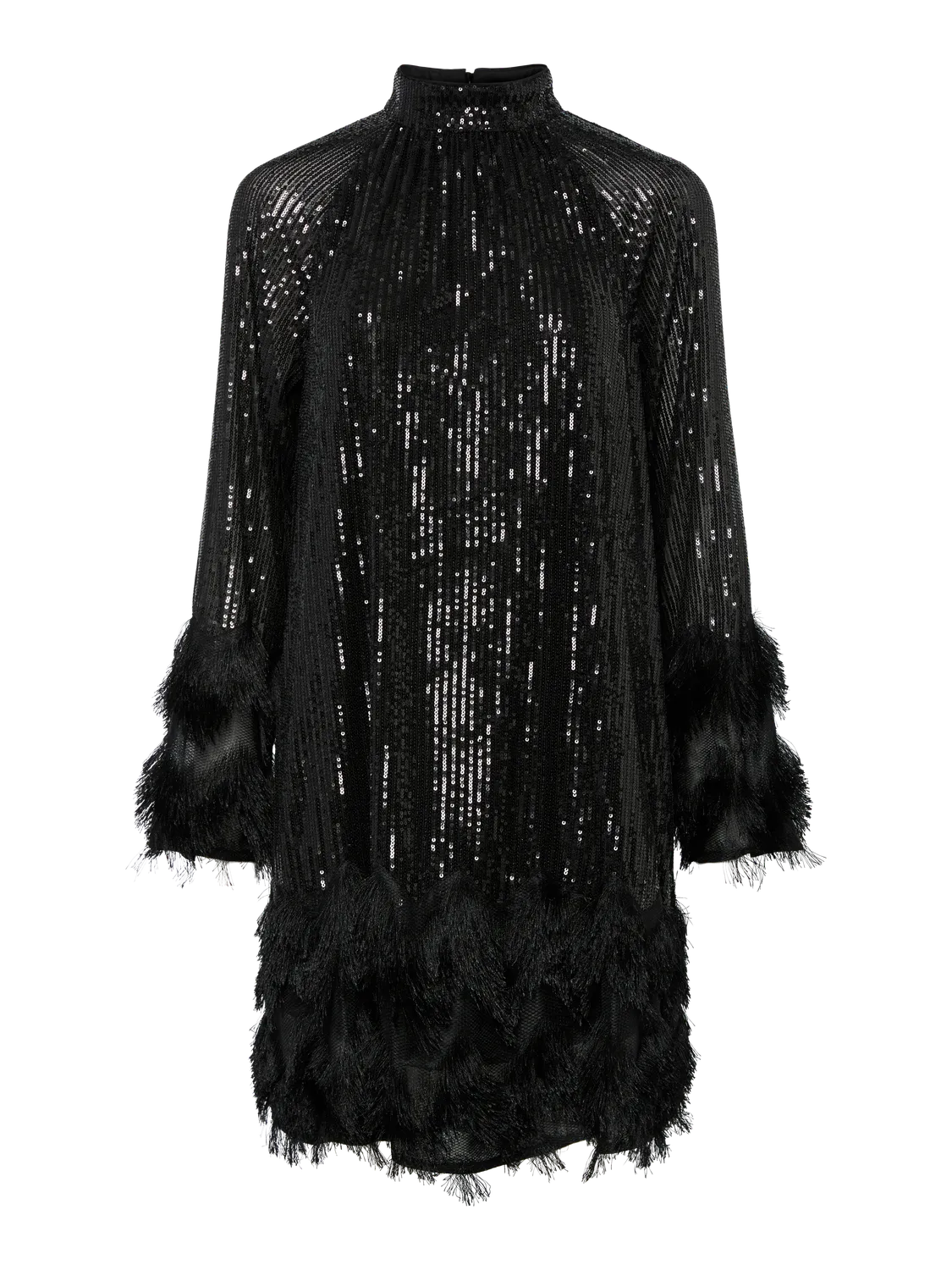 YASFLOW Sequin Dress Black