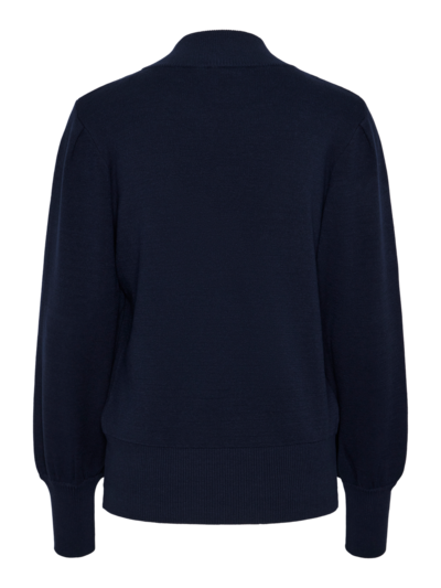 YASFONNY Knit Pullover Navy Blazer