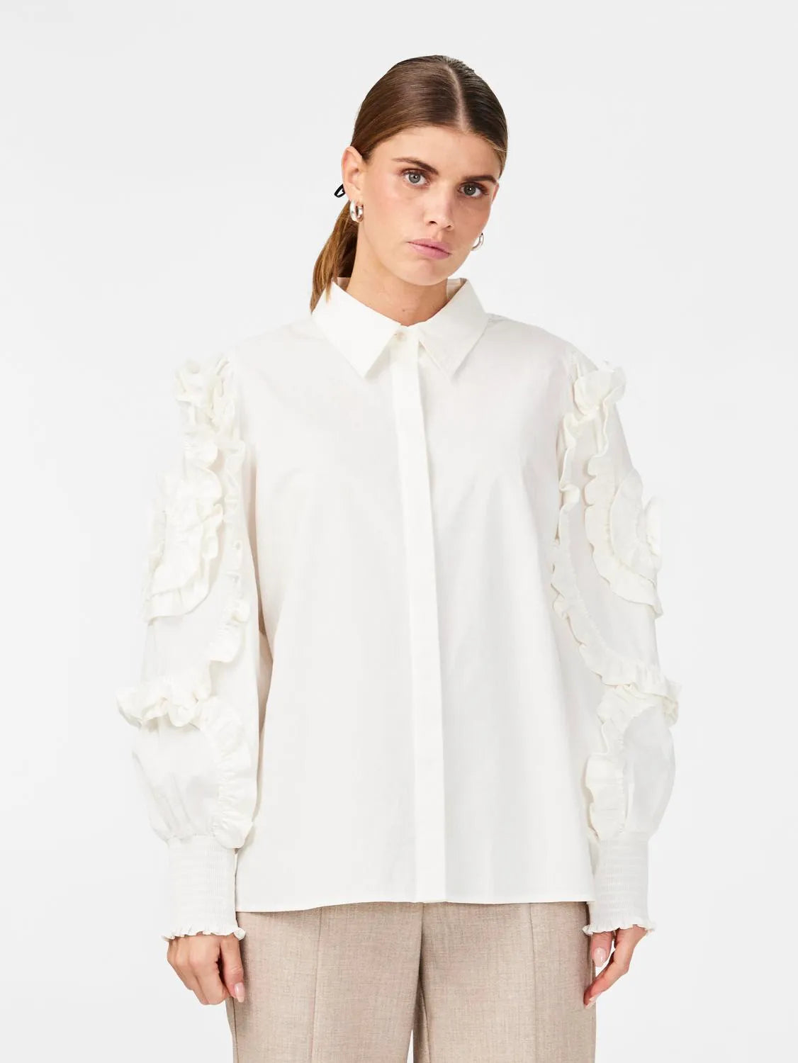 YASFRIMA Shirt Star White