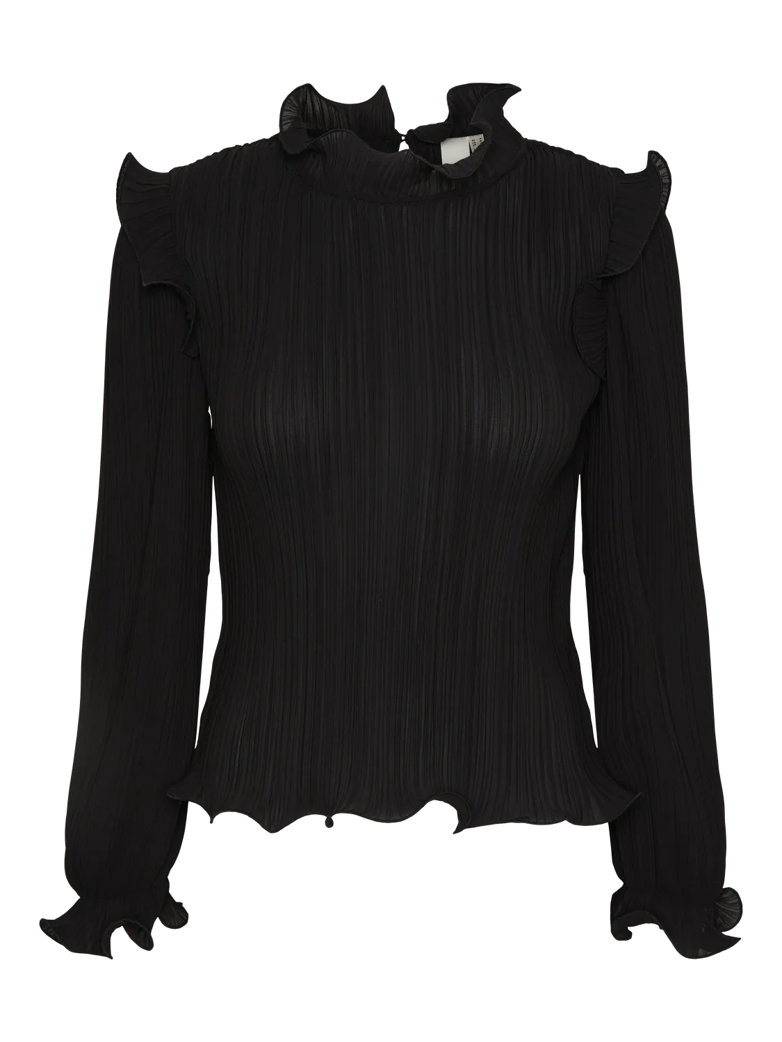 YASPHILINA High Neck Top Black